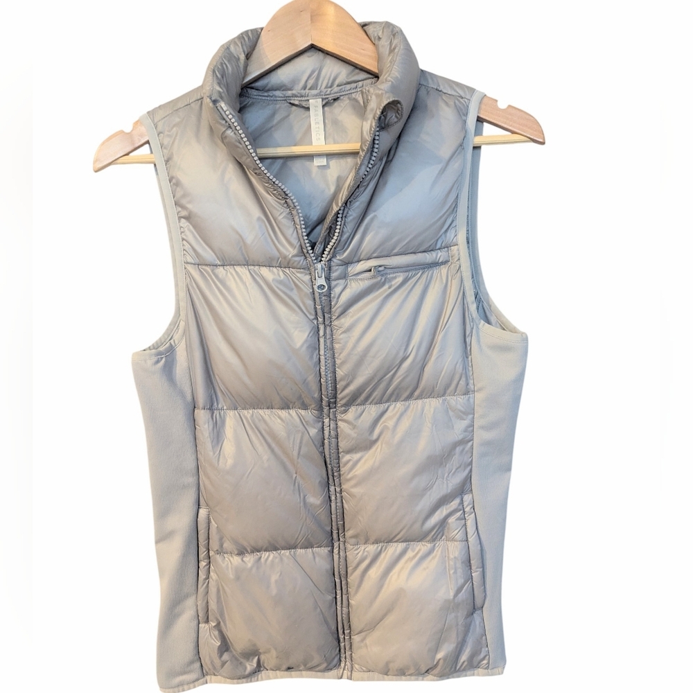 Fabletics Elliott Packable Puffer Vest Small Ash,… - image 5